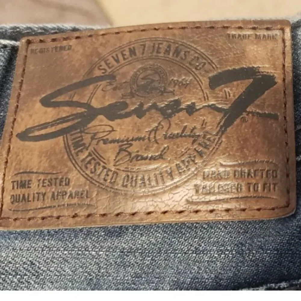 Seven7 Straight‎ Flap Pockets Jeans Mens Size 36x30 Denim Western